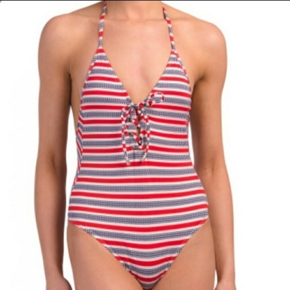 Cikada Australia memorial day bathing‎ suit red - Picture 1 of 8